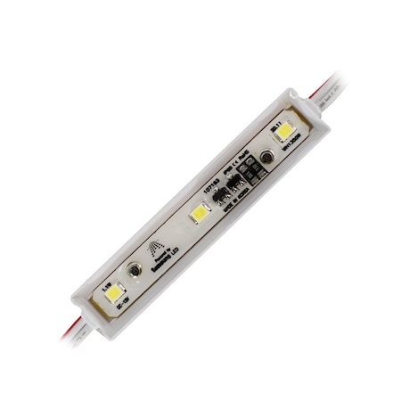 Beyond Led Technology LED Sign Module, 1.1 Watt, 110 Lumens, 10000K, White, 12V, CE & ROHS Listed, 50PK 107185